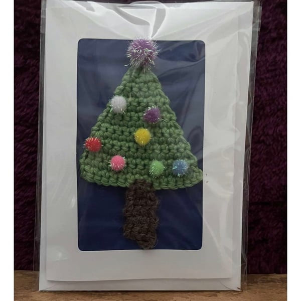 Single Christmas Tree Card