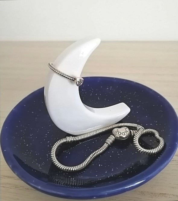 Ring Dish, Jewellery Holder, Handcrafted, Ceram... Folksy