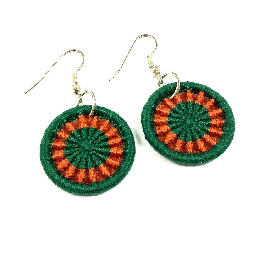 Dorset Button Earrings