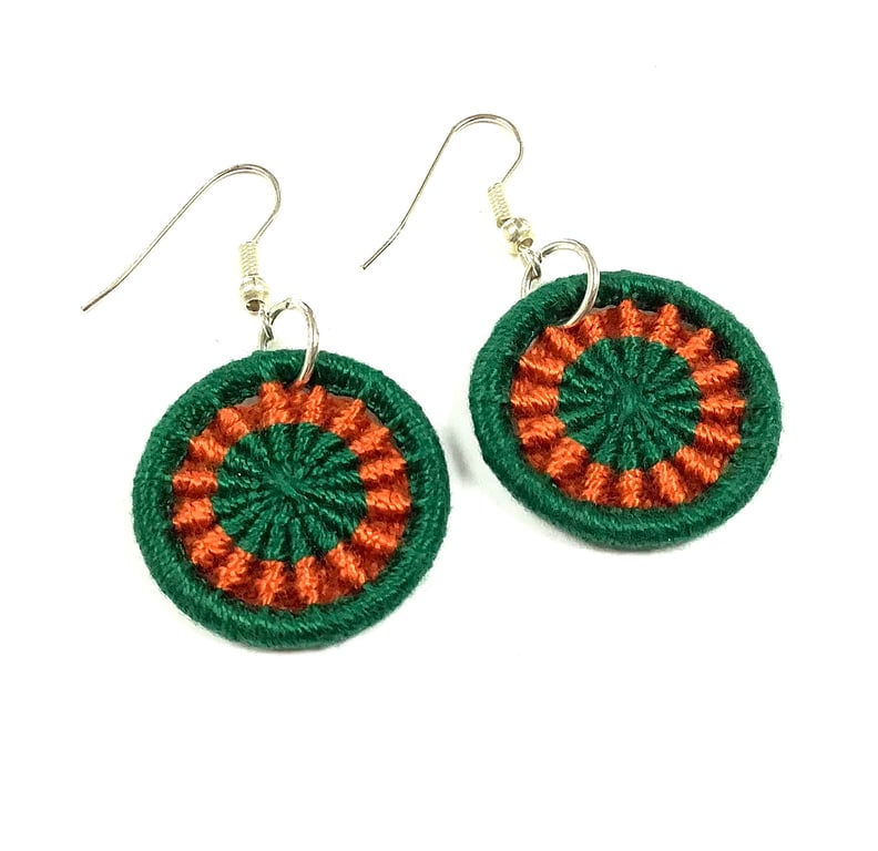 Dorset Button Earrings