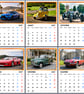 Classic Cars Calendar 2027 - A4 Wall Hanging Calendar - Vintage Automobile Print - Image 2
