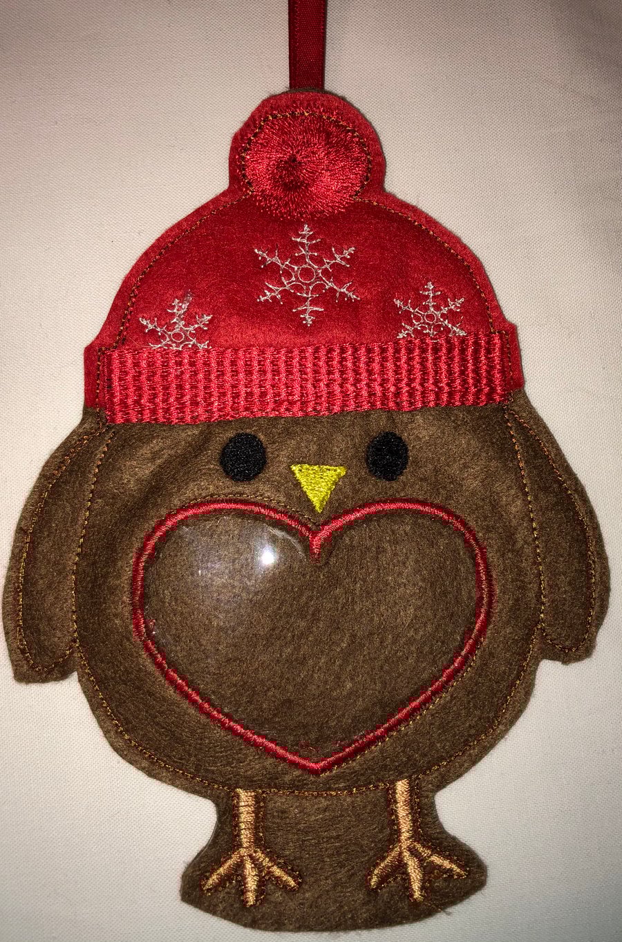 Robin Christmas Treat Decoration