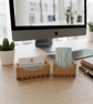 Oak Wood Business Card Holder - Image 10
