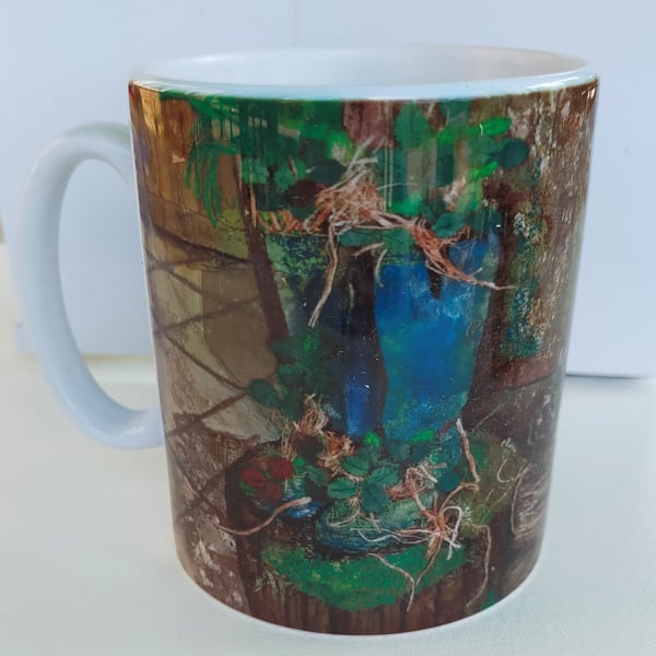 330ml Cotswold Wellies Mugs by Sue Bateman Textiles, Earthenware Ceramic
