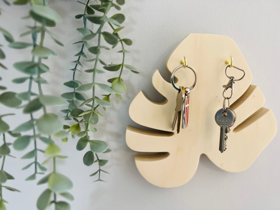  Scandinavian KEY HOLDER HOOKS WALL MOUNTED (2 to 4 hooks)