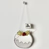 'Christmas Pudding' 5 - Handmade Decoration