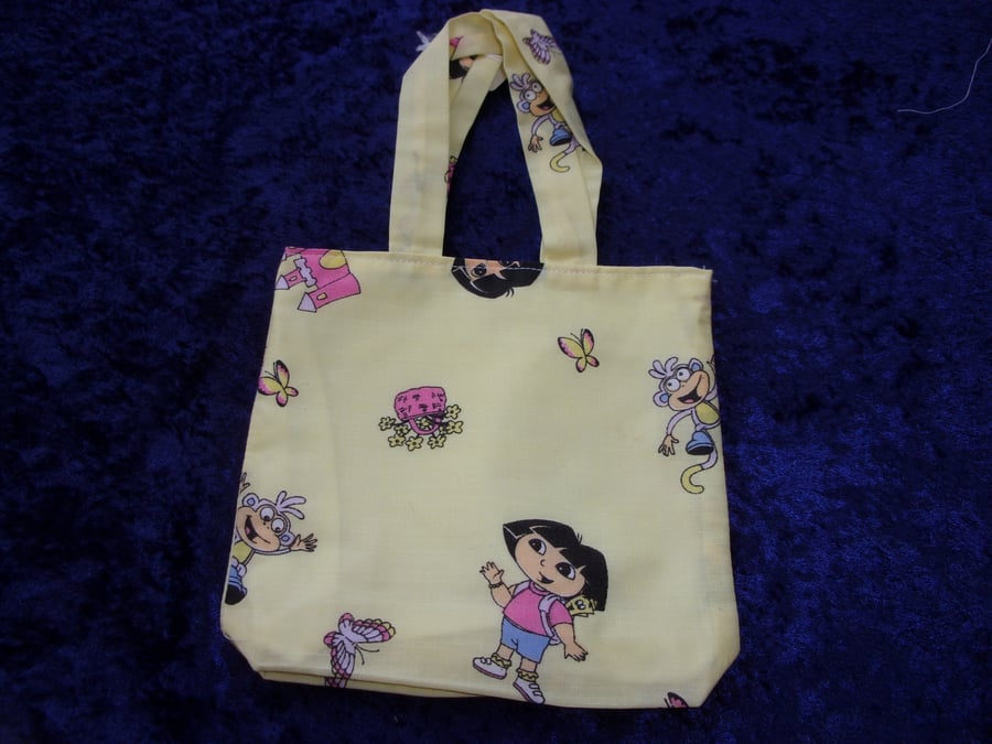 Dora the Explorer Childs Fabric Handbag