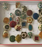 Handmade enamel rings