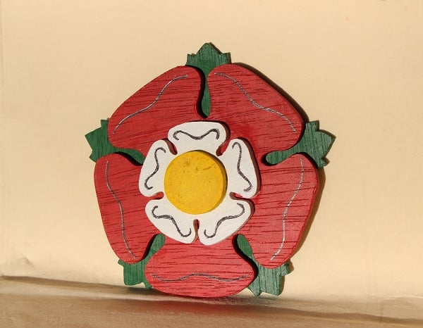 Tudor Rose Fridge Magnet