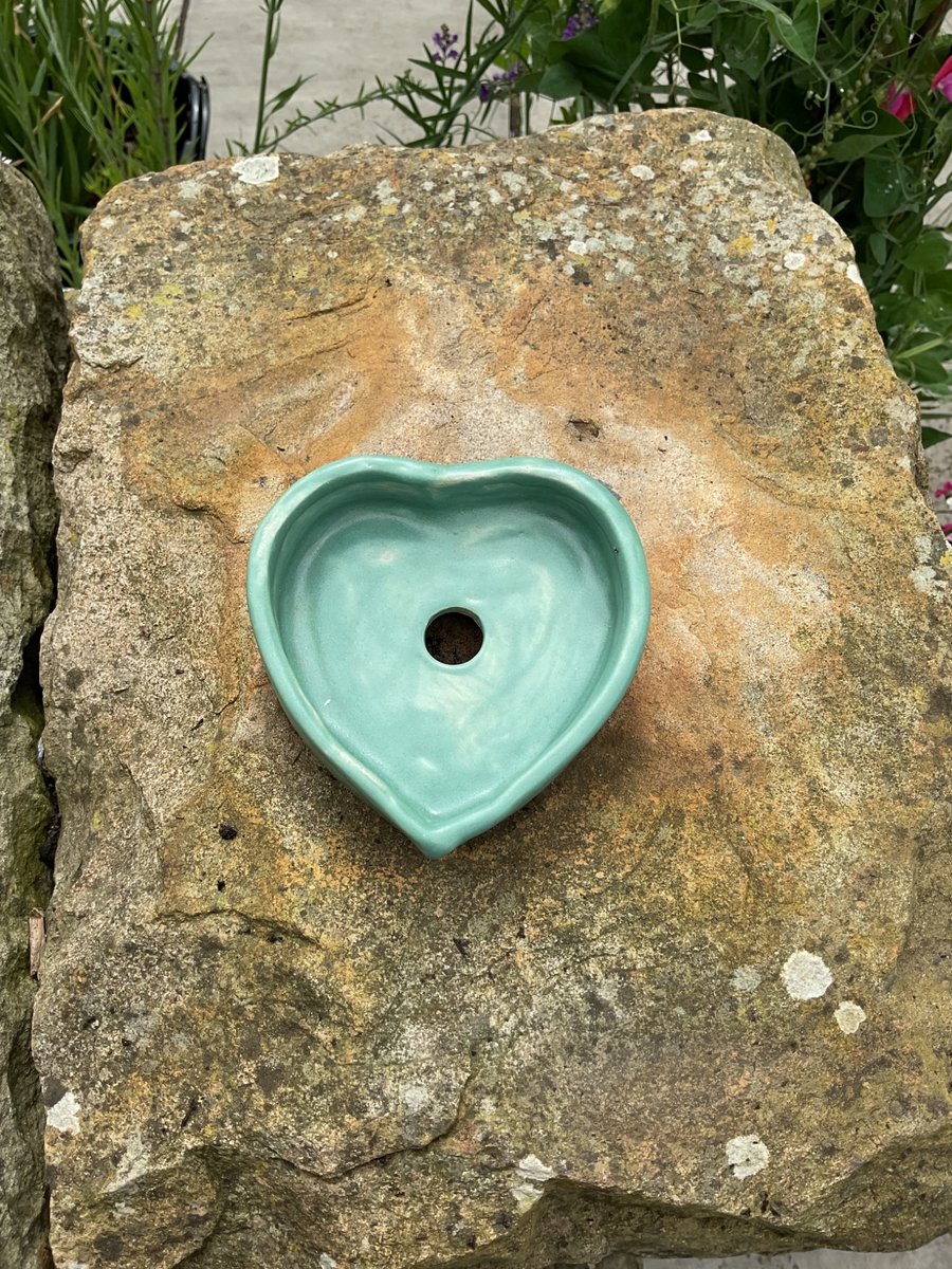 Heart shaped soap dish