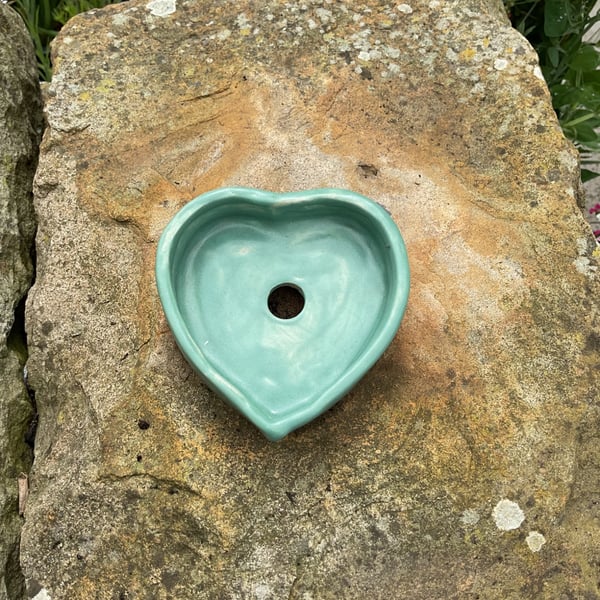 Heart shaped soap dish