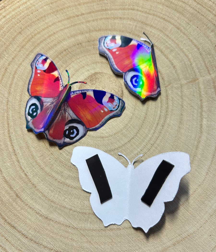 Magnetic Bookmarks Butterfly 