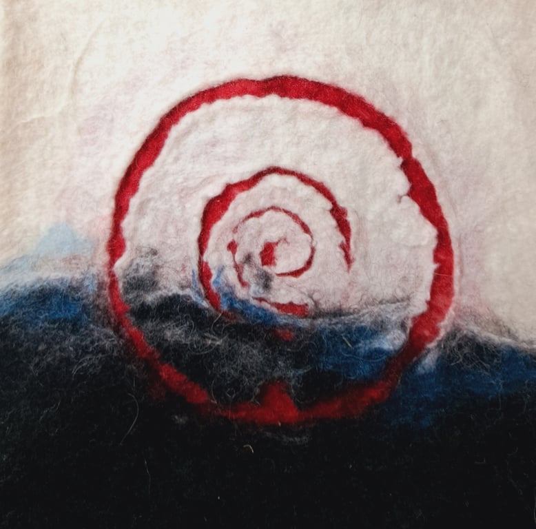 Art felt wall hanging 