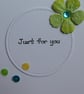 Just For You Mini Flower Card - Lime  - Image 2