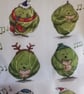 Perfectly Imperfect Singing Sprouts Faulty Tea Towel - Image 4