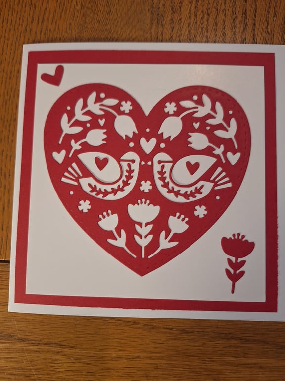 Handmade Valentine's Card
