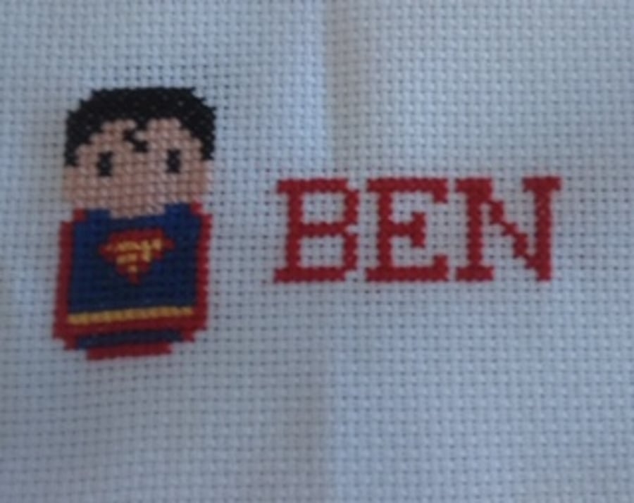 Superhero Cross Stitch 