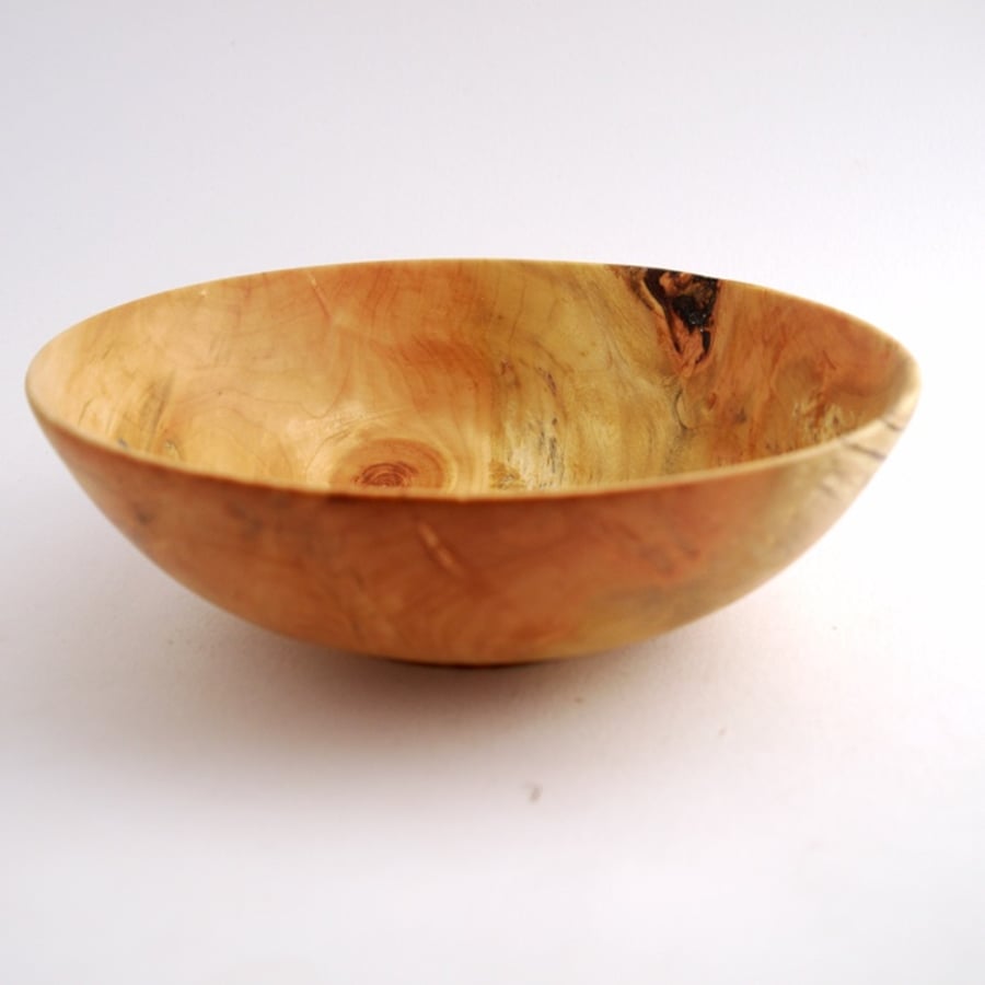 Spalted willow bowl