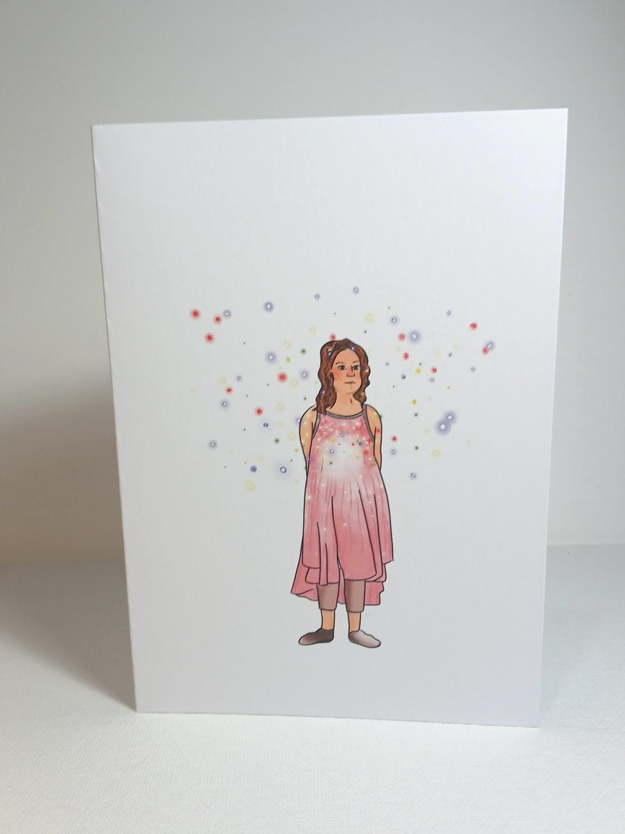 The Next Step Margie Greetings card A6