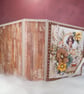 Vintage Handmade Scrapbook Album Holds 28 Photos. Floral & Lace Design - Image 8