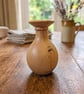 Handmade English Lacewood ( London Plane ) Budvase. Handturned vase