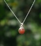 Orange Moonstone Necklace - Image 1