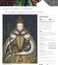 314 - Queen Elizabeth I Tudor Cross Stitch Pattern The Virgin Queen (PDF Chart) - Image 5