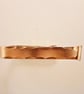 Hand Forged Copper Toilet Roll Holder Blacksmith made Loo Roll Bathroom - Image 7