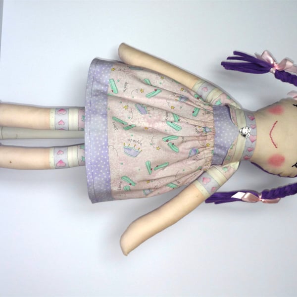 Hand made rag doll