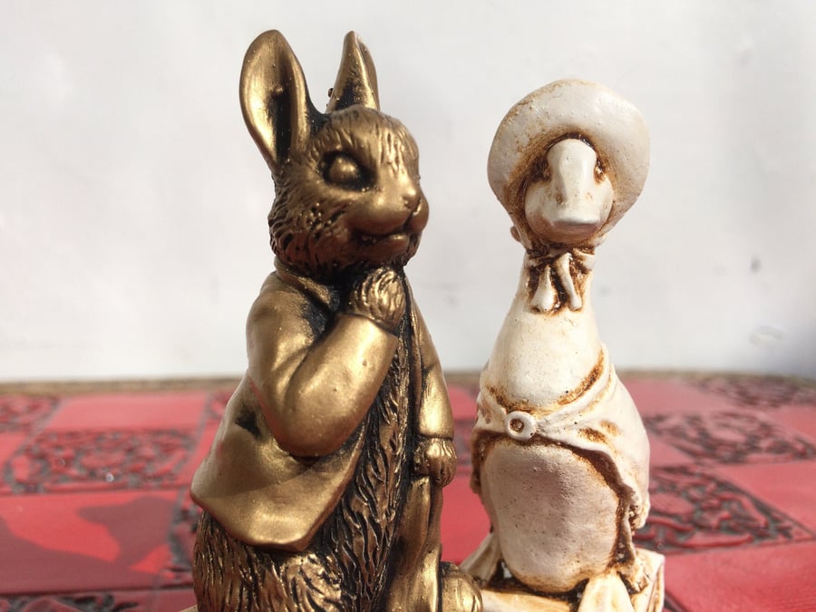 Beatrix Potter Peter Rabbit Chess pieces - Unique Themed Chess pieces
