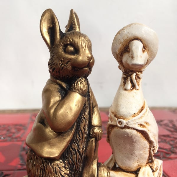 Beatrix Potter Peter Rabbit Chess pieces - Unique Themed Chess pieces