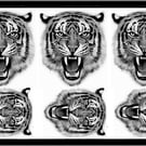 Temporary Tiger Tattoo