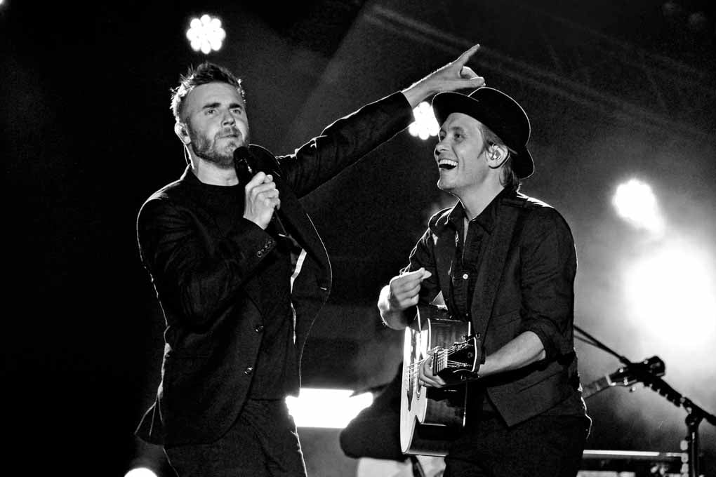 Take That Gary Barlow And Mark Owen Photograph Print