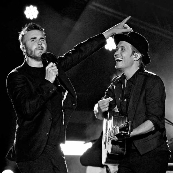 Take That Gary Barlow And Mark Owen Photograph Print