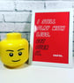 I STILL PLAY WITH LEGO - GET OVER IT - QUIRKY PRINT - Image 1