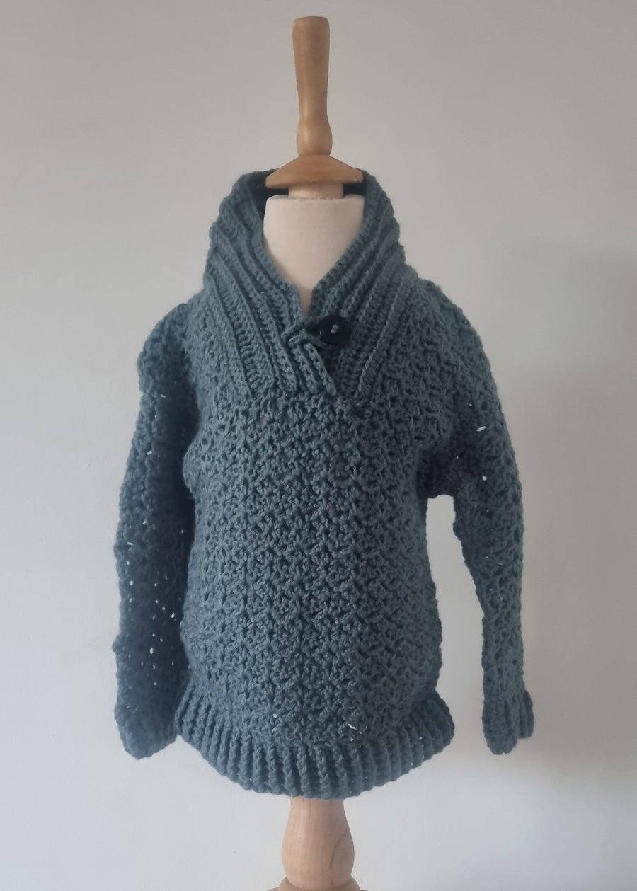 Boys crochet jumper