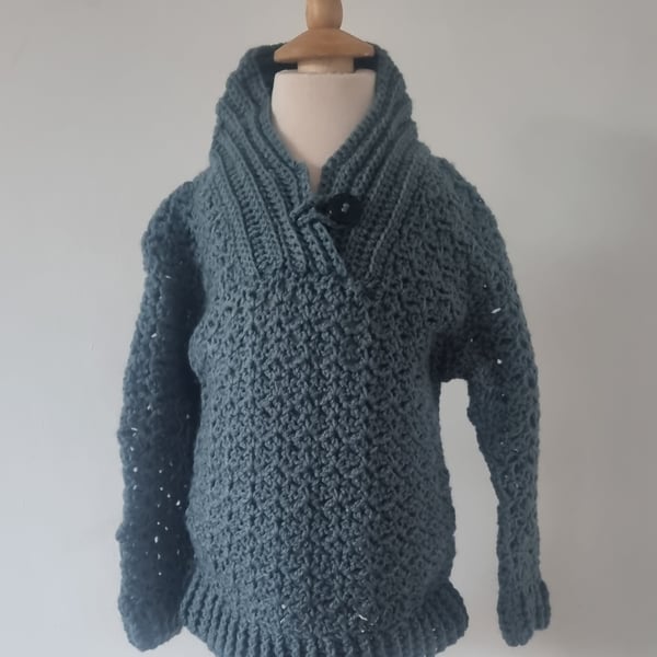 Boys crochet jumper