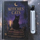 Witches Black Cat Bookmark Idea Small Gift For Halloween 