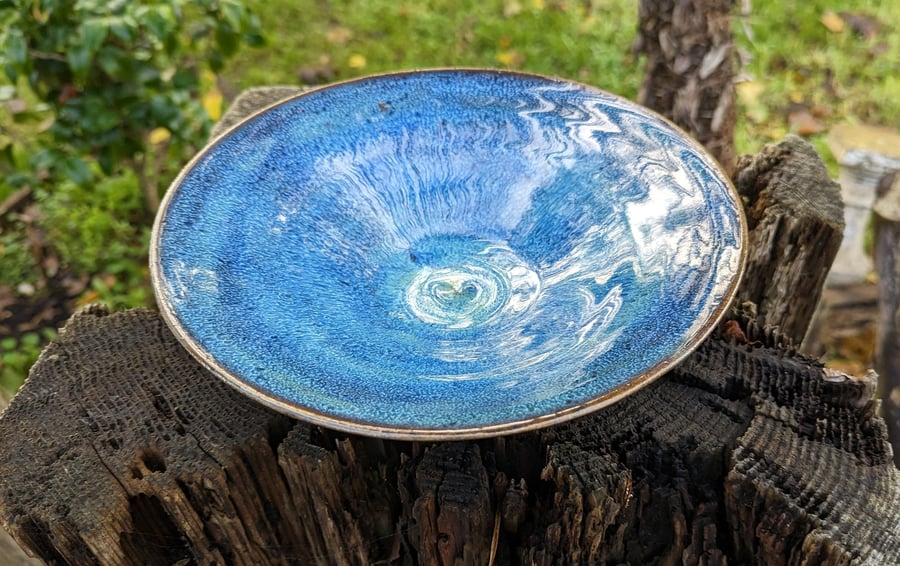 Green bowl, green ceramic bowl, large bowl, handmade bowl