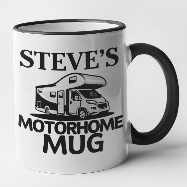 Personalised Name MOTORHOME Mug Novelty Motorhome owner  Mug Gift
