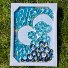 Mom and Son Quilling Wall Art - Unique Paper Art