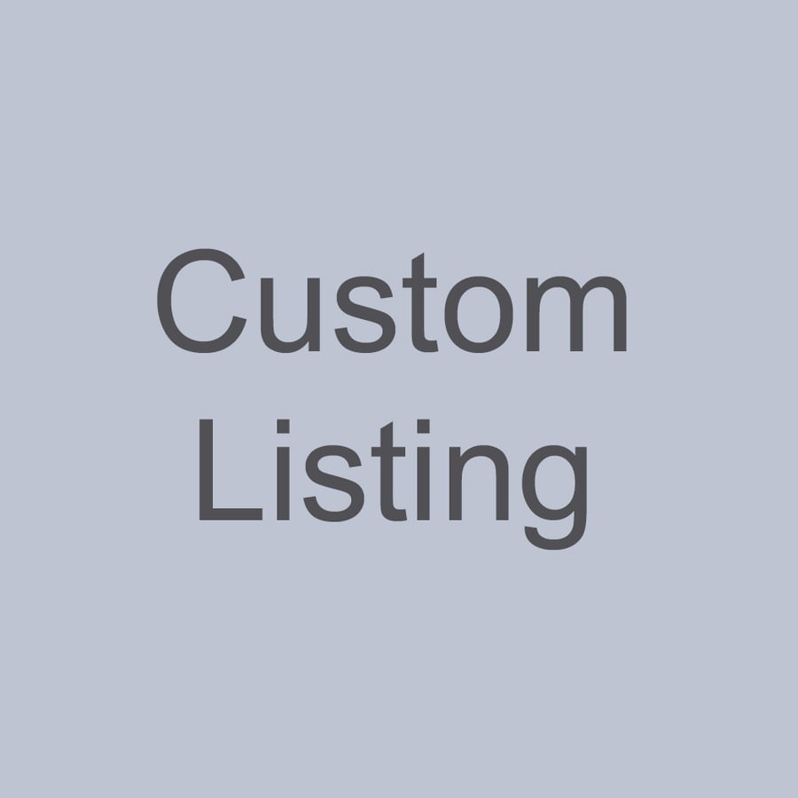 Custom Listing 