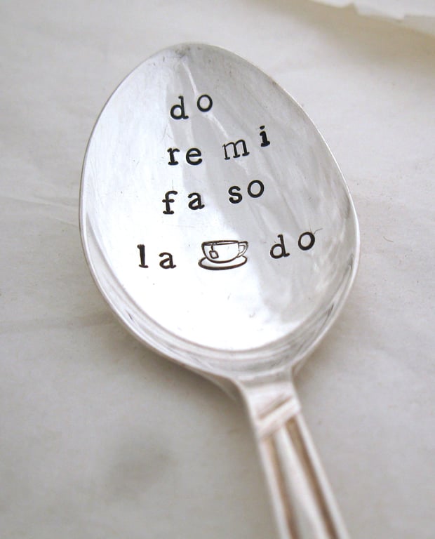 Music Lover's Teaspoon, Do Re Mi Tea Spoon
