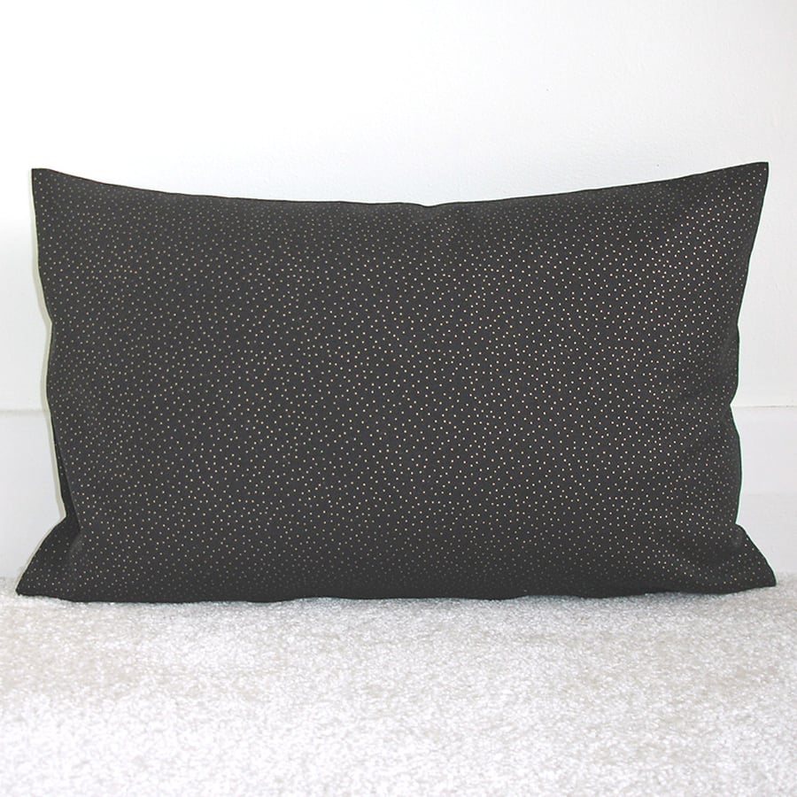 Tempur Travel Pillow Cover Black Gold 16"x10" 16x10 Spots Alpkit Drift Case