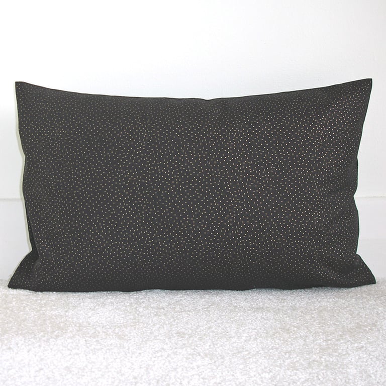 Tempur Travel Pillow Cover Black Gold 16"x10" 16x10 Spots Alpkit Drift Case