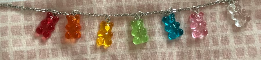 Rainbow gummy bear bracelet  - edition 3