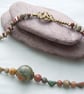 Picture Jasper & Czech glass bead necklace - Image 1