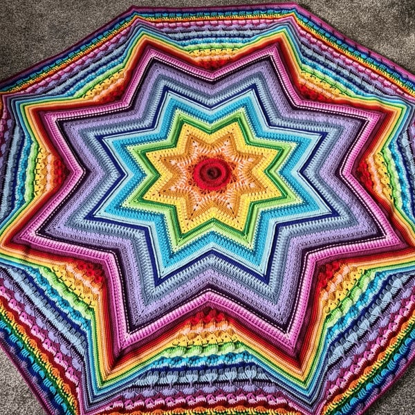 Crochet Blanket throw