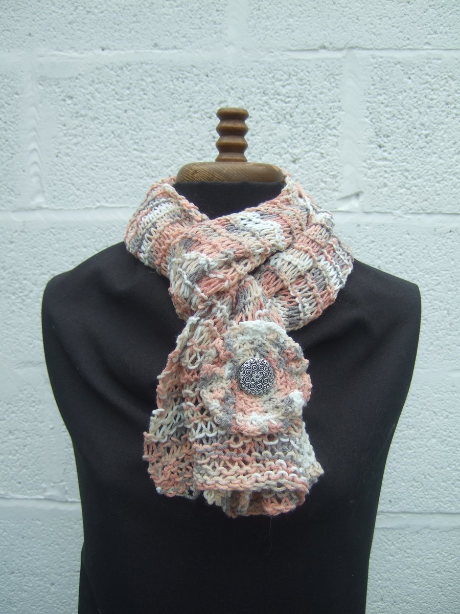 Ladies Knitted Scarf 