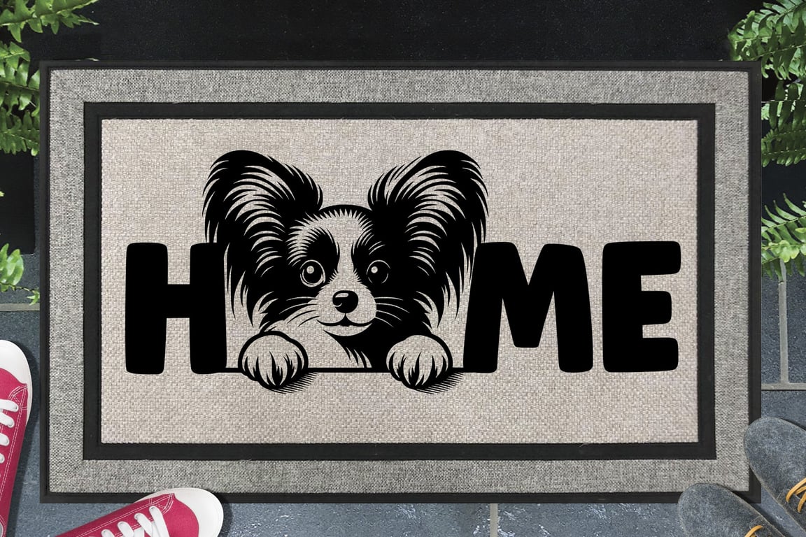 Papillon Home Door Mat No.1 - All Weather Doormat - 45x70cm 